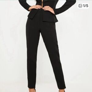 PrettyLittleThing Black Skinny Pants